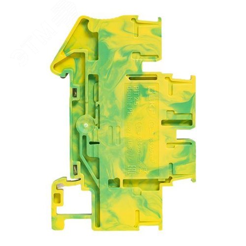 Клемма заземления двухуровневая Push-in 2.5 мм2 4 вывода EKF - фото 4