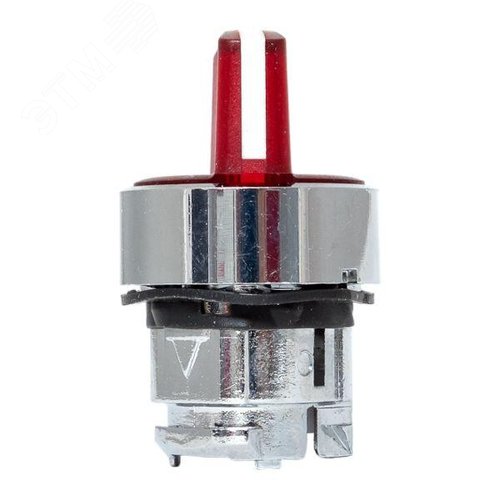 Механизм переключателя исполнительный ХB4 красный на 2 положения с фиксацией с подсветкой с короткой ручкой PROxima - фото 4