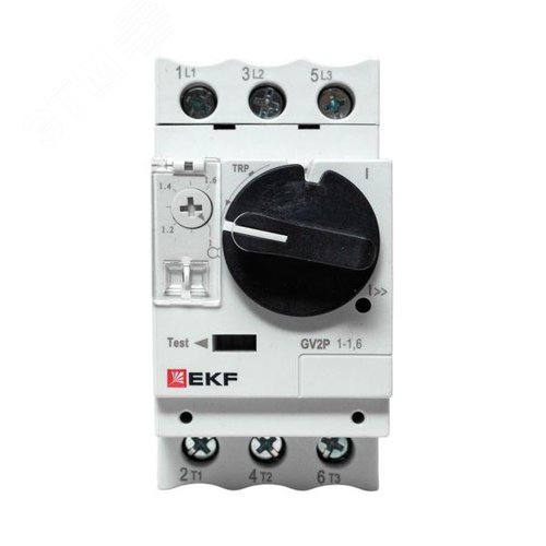 Автомат пуска двигателя GV2P 1-1,6А - фото 4