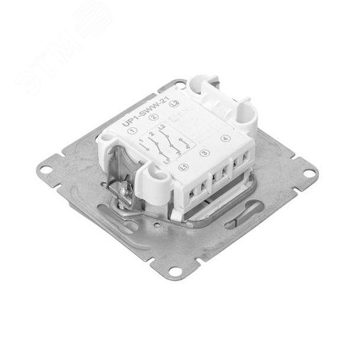 Эпика Механизм выключателя 2кл. проходной алюминий EKF - фото 9