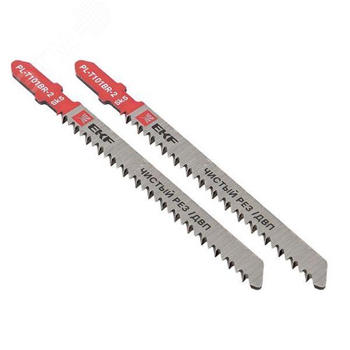 Пилки для электролобзика обратные T101BR (чистовой рез по ДВП)(SK5)(2 шт)  Expert - фото 1
