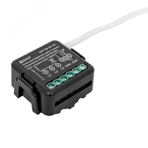 Умное реле в подрозетник 3-канальное без нейтрали Zigbee EKF Connect Select - фото 8