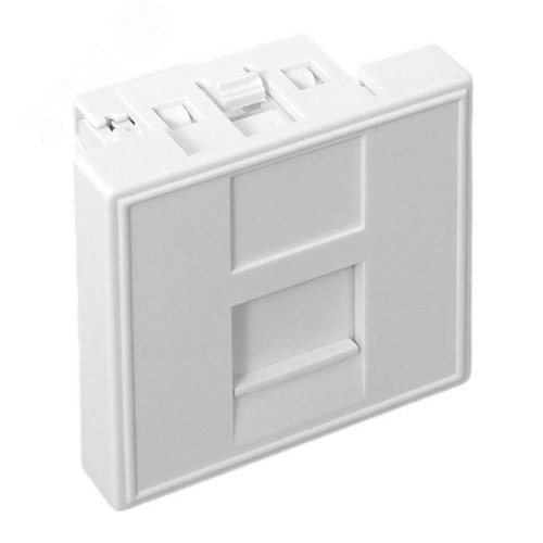 Розетка RJ45, категории 6 (ширина 2 модуля) - фото 6