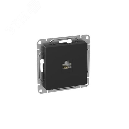 Эпика Механизм розетки RJ45 (cat5) черный EKF - фото 2