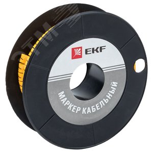 Кольцо маркировочное 0-1.5мм (7) КМ (1000шт) plc-KM-1.5-7 EKF