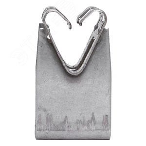 Держатель токоотвода металлический 35 мм, L 20 мм, Ni/Ni PROxima - фото 3