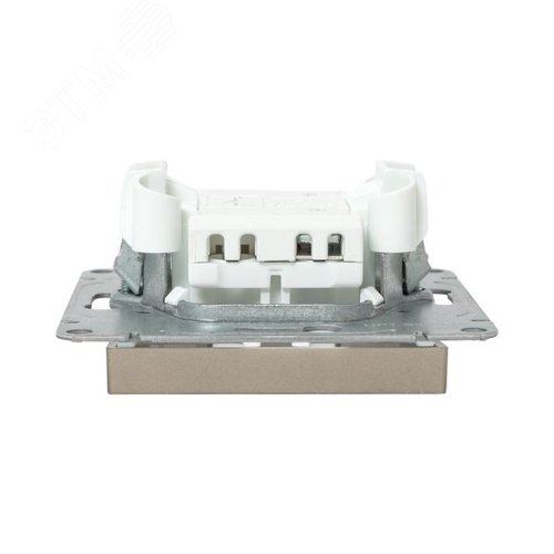 Механизм выключателя. одноклавишный. шампань Эпика EKF - фото 7