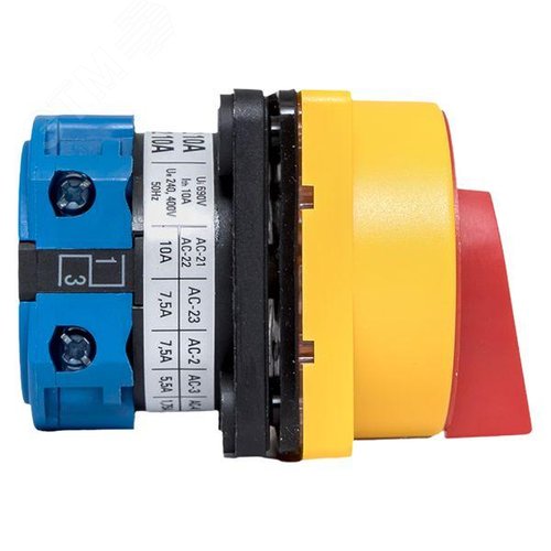 Переключатель кулачковый ПК-1-12 10А 2P 0-1 с блокировкой IP65 PROxima - фото 3