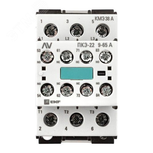 Комплект КМЭ 38А 400В АС с дополнительными контактами 2НО+2НЗ EKF AVERES - фото 3