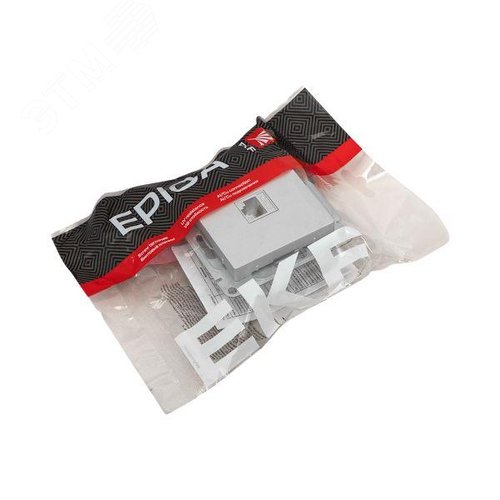 Эпика Механизм розетки RJ11 алюминий EKF - фото 8