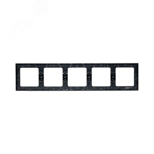 Стокгольм Рамка 5-местная черная EKF PROxima - фото 4