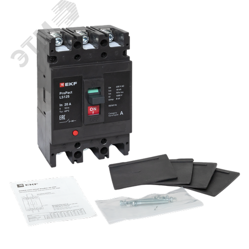 LS125 18кА 3P 20А ProPact EKF - фото 10