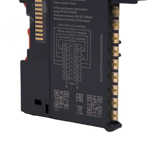 Модуль расширения сигналов датчиков температуры GL200-RTD4 D-CARD - фото 9