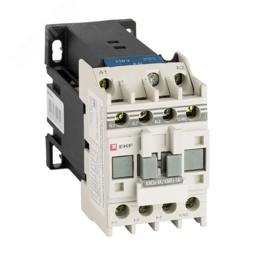 Изображение товара Контактор малогабаритный Кмэ 50А 110В DC 1NO 1NC PROxima (шт)