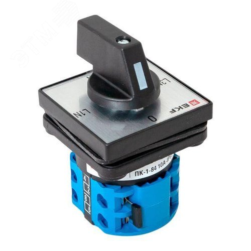 Переключатель кулачковый ПК-1-84 10А 4P для вольтметра (фазное напряжение) IP65 - фото 7