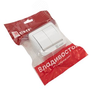Владивосток Выключатель 2-кл. 10А IP54 бел. PROxima - фото 2