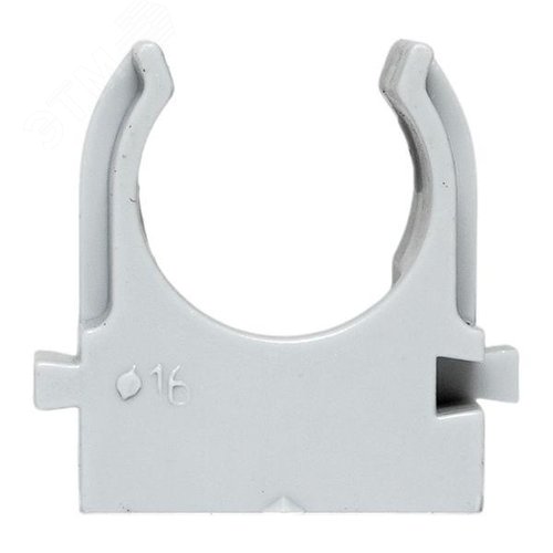 Крепеж-клипса для монтажного пистолета d16 мм серая -Plast - фото 3