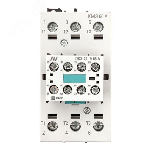 Комплект КМЭ 60А 400В АС с дополнительными контактами 2НО+2НЗ EKF AVERES - фото 3