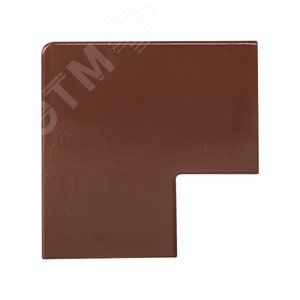 Поворот 90 градусов (25х25) (4 шт) Plast под темное дерево - фото 2