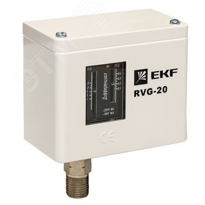 Реле избыточного давления (1,6 МПа) RVG-20-1,6 EKF