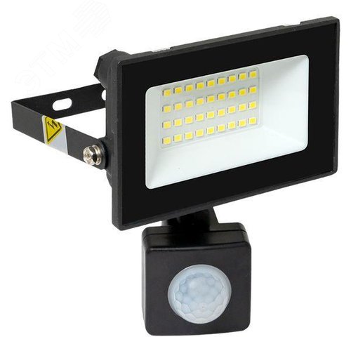 Прожектор светодиодный СДО-3003 с инфракрасным датчиком движения 30 Вт 6500К IP54 LUMA - фото 6