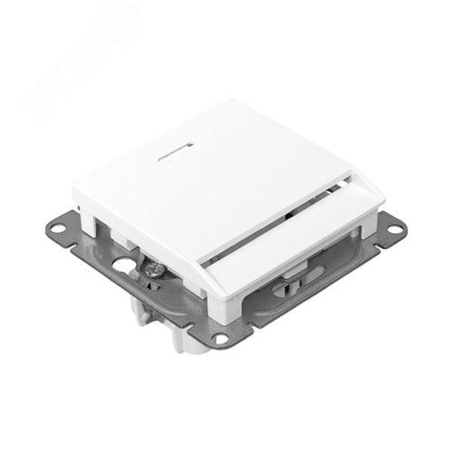 Эпика Механизм выключателя карточный с подсветкой белый EKF - фото 9