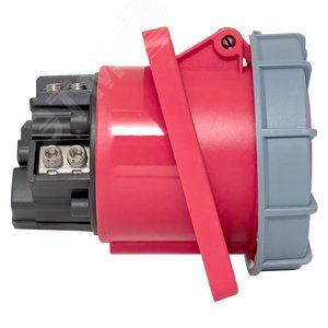 Розетка стационарная внутренняя угловая 4452 3Р+РЕ+N 125А 380В IP67 PROxima - фото 3