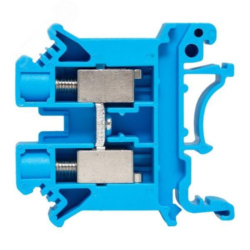 Клемма проходная винтовая UT 10 мм2 синяя EKF - фото 7