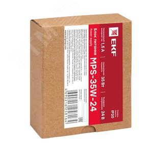 Блок питания 24В MPS-35W-24 Proxima - фото 3