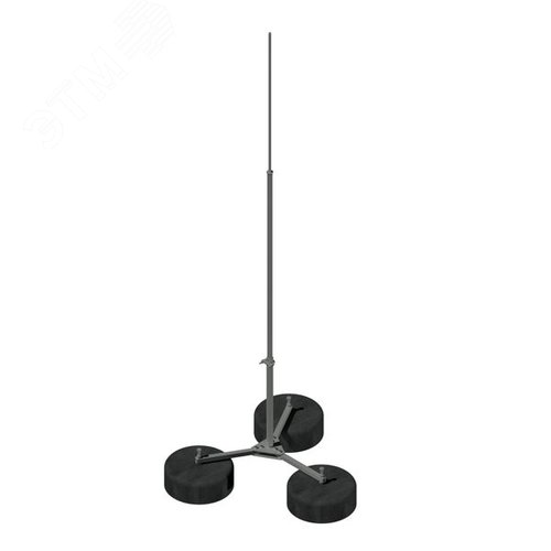 Изображение товара Мачта молниеприемная стальная оцинкованная L=6м EKF (шт)