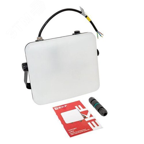 Прожектор светодиодный СДО-4005 100 Вт 4000К IP65 с равномерной засветкой LUMA - фото 7