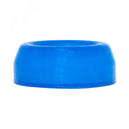 Силиконовый колпачок синий для плоской кнопки XB4 - фото 3
