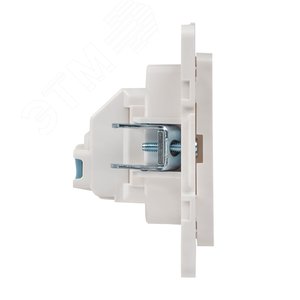 Стокгольм Механизм Розетки 1-местной б/з 10 А белый с защ. штор. - фото 2