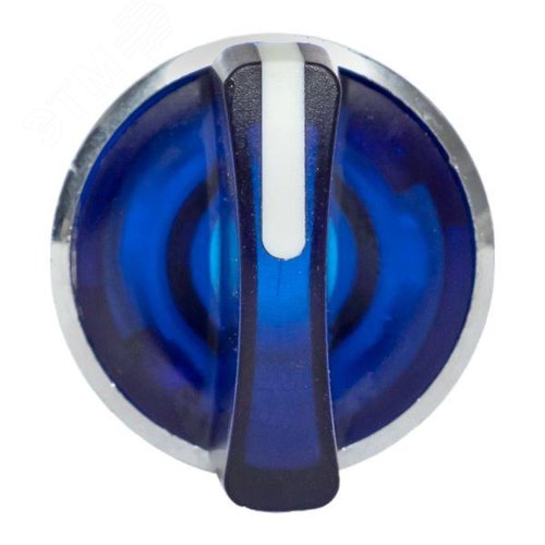 Механизм переключателя исполнительный ХB4 синий на 2 положения с фиксацией без подсветки с короткой ручкой PROxima - фото 2