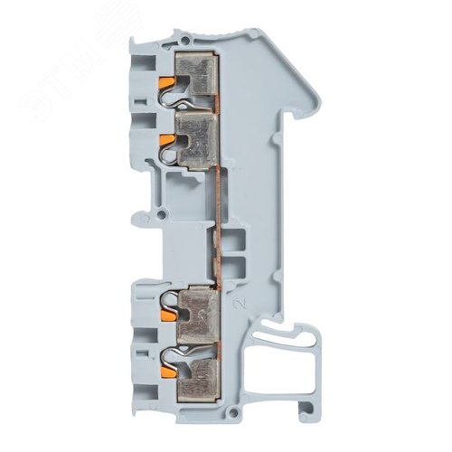 Клемма Push-in 1.5 мм2 4 вывода серая EKF - фото 6