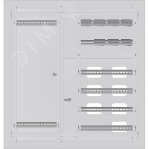 Щит этажный 7 кв. (1000х950х160) Basic - фото 2