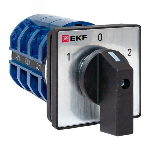 Изображение товара Переключатель кулачковый ПК-1-43 63А 3P 1-0-2 IP65 EKF (шт)