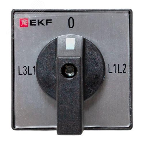 Переключатель кулачковый ПК-1-73 10А 3P для вольтметра (линейное напряжение) IP65 - фото 2