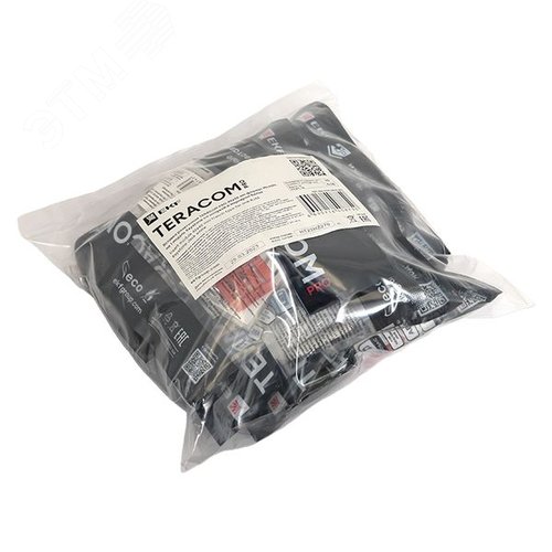 Вставка розеточная TERACOM PRO 45x45мм формат Mosaic на 1 модуль Keystone со шторкой и маркером белая - фото 9