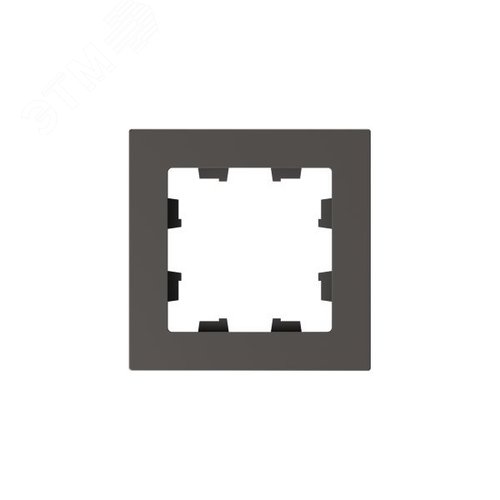 Рамка 1-местная мокко.  пластик Эпика EKF - фото 1