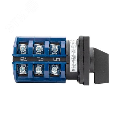 Переключатель кулачковый ПК-1-43 63А 3P 1-0-2 - фото 3