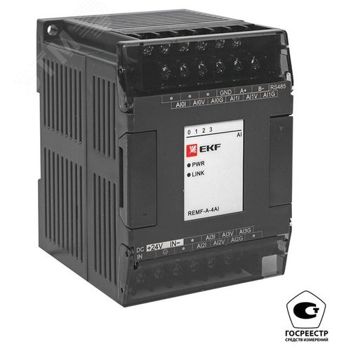 Модуль аналогового ввода REMF 4 PRO-Logic  (с поверкой) - фото 1