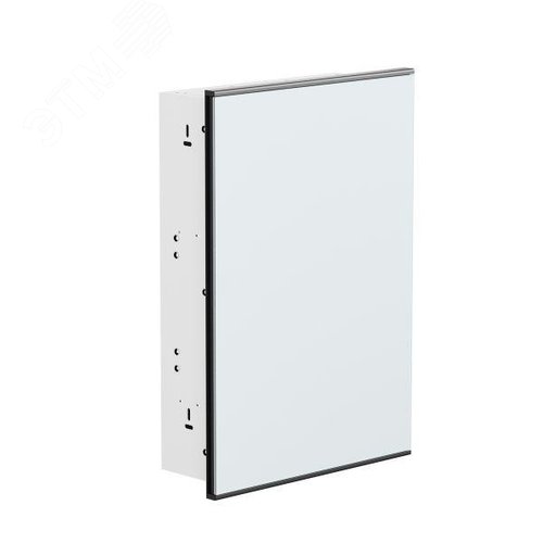 Корпус ArtShell Elegance встраиваемый силовой 28 модулей белое стекло - фото 1