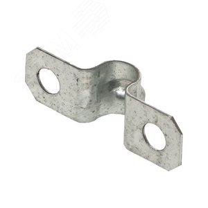 Скоба металлическая двухлапковая d10-11мм . PROxima - фото 2