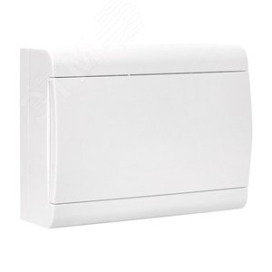 Изображение товара Щит распределительный ЩРН-П-12 (пром. упаковка) белая дверца IP41 Basic (шт)