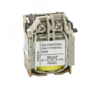 Изображение товара Расцепитель минимального напряжения к ВА-99С MN 100-630А EKF (шт)