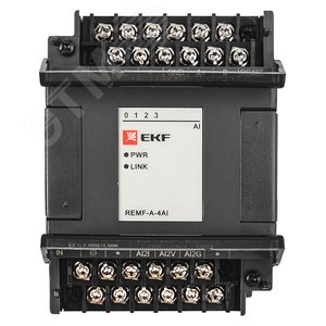 Модуль аналогового ввода REMF 4 PRO-Logic REMF-A-4AI EKF - 3