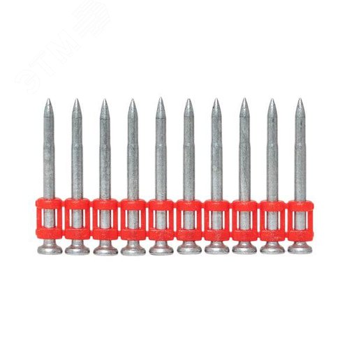 Кованые гвозди по бетону, металлу Bullet Type диаметр 3 мм длина 38 мм, цинкование (250 шт.) EKF - фото 2