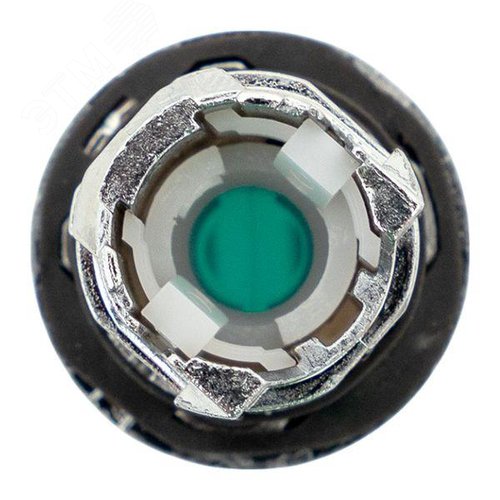 Исполнительный механизм переключателя SB4 зеленый на 2 положения возвратный без фиксации, с подсветкой с короткой ручкой IP65 - фото 7