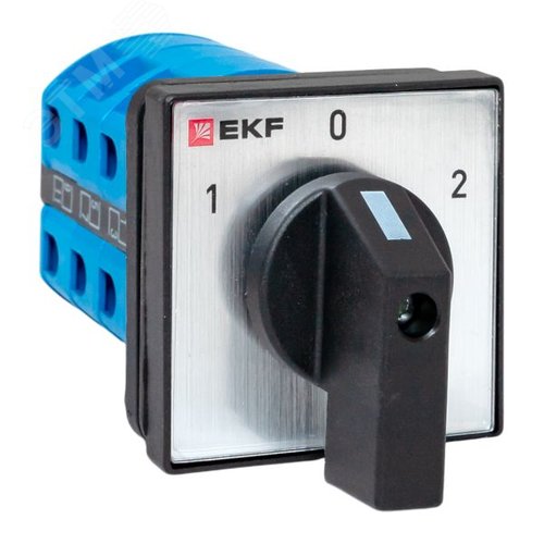 Изображение товара Переключатель кулачковый ПК-1-43 25А 3P 1-0-2 IP65 EKF (шт)